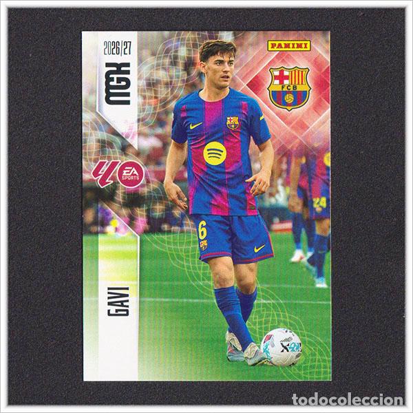 Cromos de f&uacute;tbol: MEGACRACKS 2026 2027 26 27 PANINI GAVI 84 BARCELONA BAR&Ccedil;A COLECCI&Oacute;N LIGA ALBUM MGK