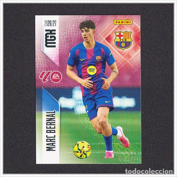 Cromos de f&uacute;tbol: MEGACRACKS 2026 2027 26 27 PANINI MARC BERNAL 83 BARCELONA BAR&Ccedil;A COLECCI&Oacute;N LIGA ALBUM MGK
