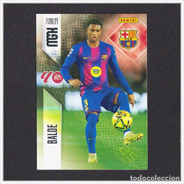 Cromos de f&uacute;tbol: MEGACRACKS 2026 2027 26 27 PANINI BALDE 81 BARCELONA BAR&Ccedil;A COLECCI&Oacute;N LIGA ALBUM MGK