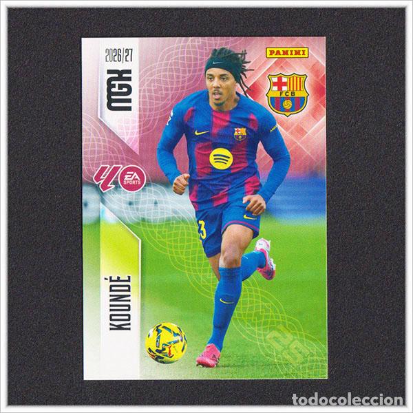 Cromos de f&uacute;tbol: MEGACRACKS 2026 2027 26 27 PANINI KOUNDE 76 BARCELONA BAR&Ccedil;A COLECCI&Oacute;N LIGA ALBUM MGK