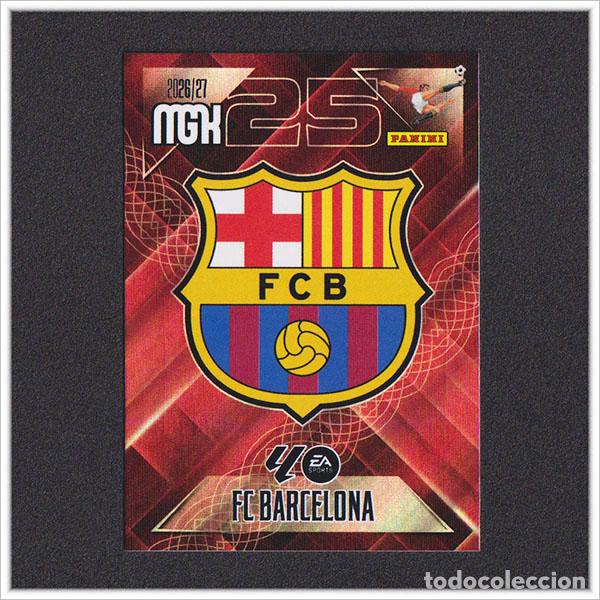 Cromos de f&uacute;tbol: MEGACRACKS 2026 2027 26 27 PANINI ESCUDO 73 BARCELONA BAR&Ccedil;A COLECCI&Oacute;N LIGA ALBUM MGK