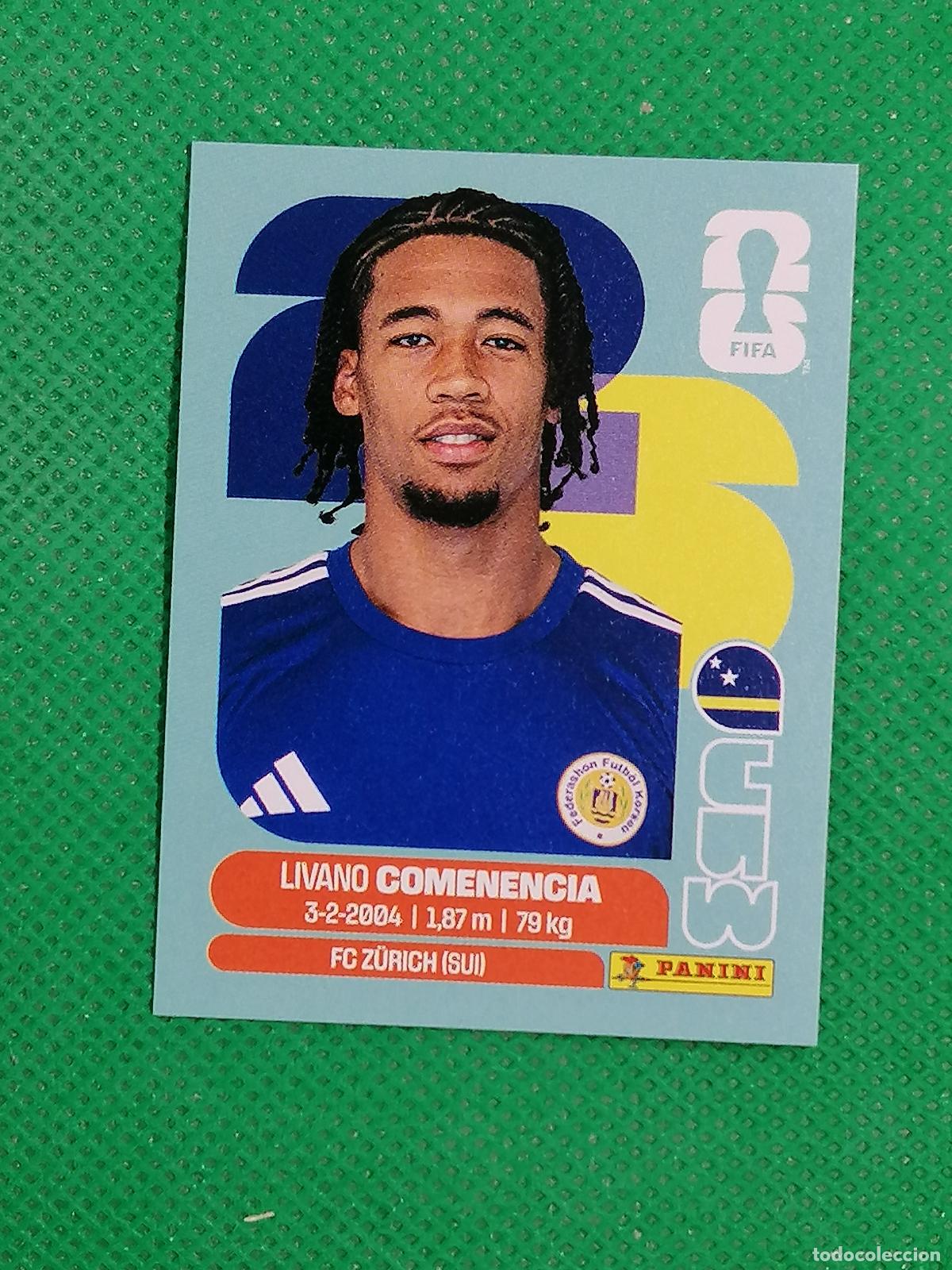 Cromos de f&uacute;tbol: CUW 9 CUW9 LIVANO COMENENCIA CURACAO ⚽ PANINI FIFA MUNDIAL WORLD CUP 26 2026 STICKER ⚽
