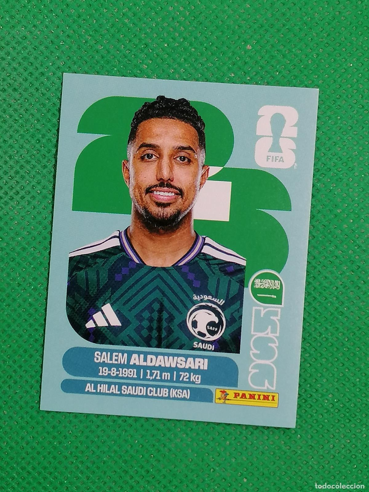 Cromos de f&uacute;tbol: KSA 16 KSA16 SALEM ALDAWSARI ARABIA SAUDI ⚽ PANINI FIFA MUNDIAL WORLD CUP 26 2026 STICKER ⚽