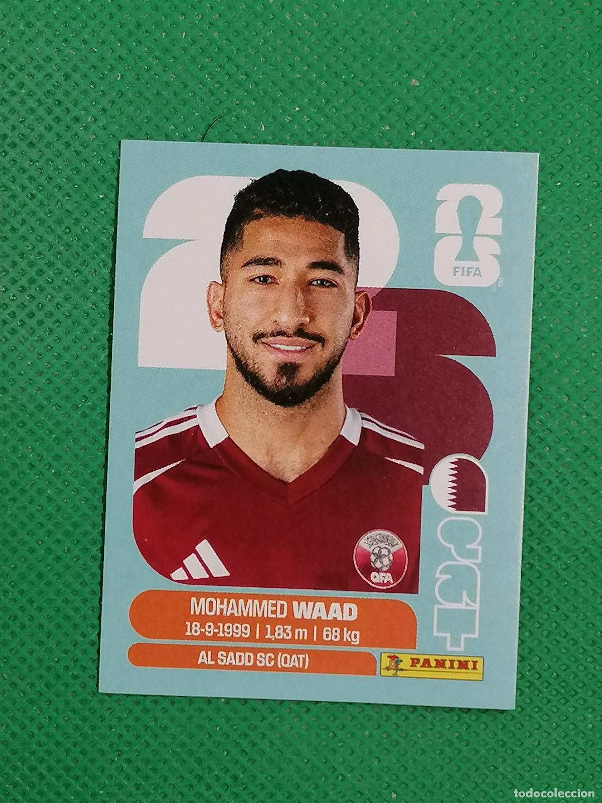 Cromos de f&uacute;tbol: QAT 14 QAT14 MOHAMMED WAAD QATAR ⚽ PANINI FIFA MUNDIAL WORLD CUP 26 2026 STICKER ⚽