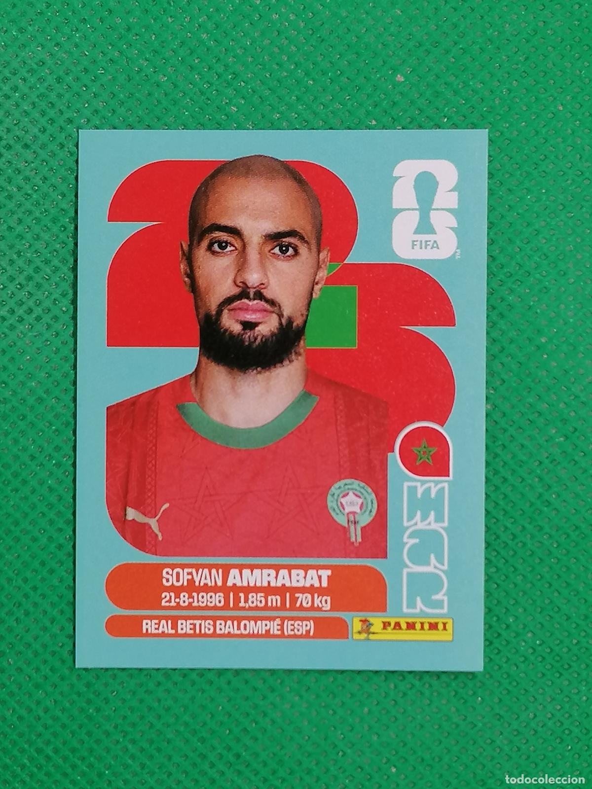Cromos de f&uacute;tbol: MAR 10 MAR10 SOFYAN AMRABAT MARRUECOS ⚽ PANINI FIFA MUNDIAL WORLD CUP 26 2026 STICKER ⚽