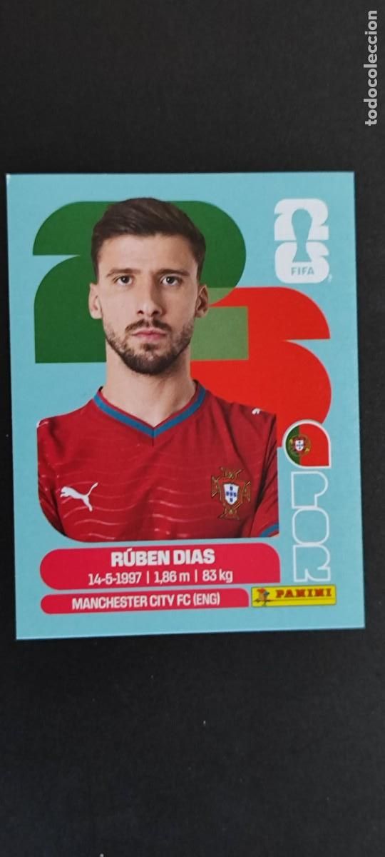 Cromos de f&uacute;tbol: FIFA WORLD CUP 2026 STICKER RUBEN DIAS PORTUGAL # POR4 PANINI