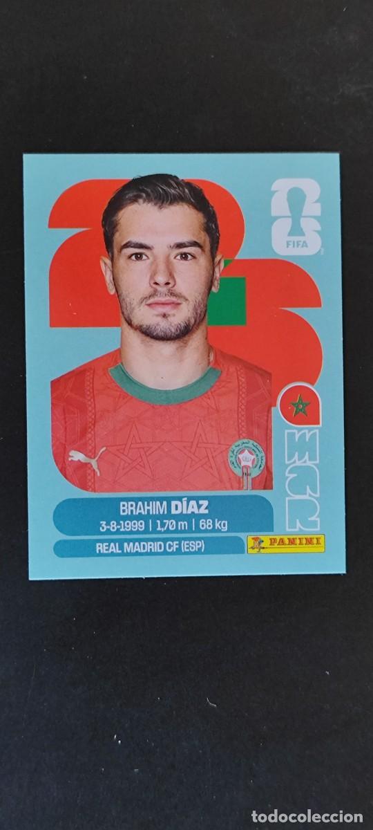 Cromos de f&uacute;tbol: FIFA WORLD CUP 2026 STICKER BRAHIM DIAZ MARRUECOS # MAR19 PANINI