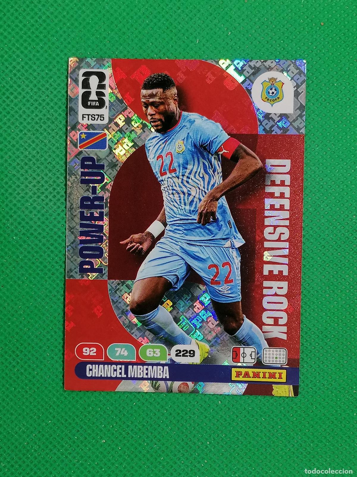 Cromos de f&uacute;tbol: FTS75 CHANCEL MBEMBA CONGO DEFENSIVE ROCK UPDATE ⚽ PANINI ADRENALYN FIFA WORLD CUP 26 2026 ⚽
