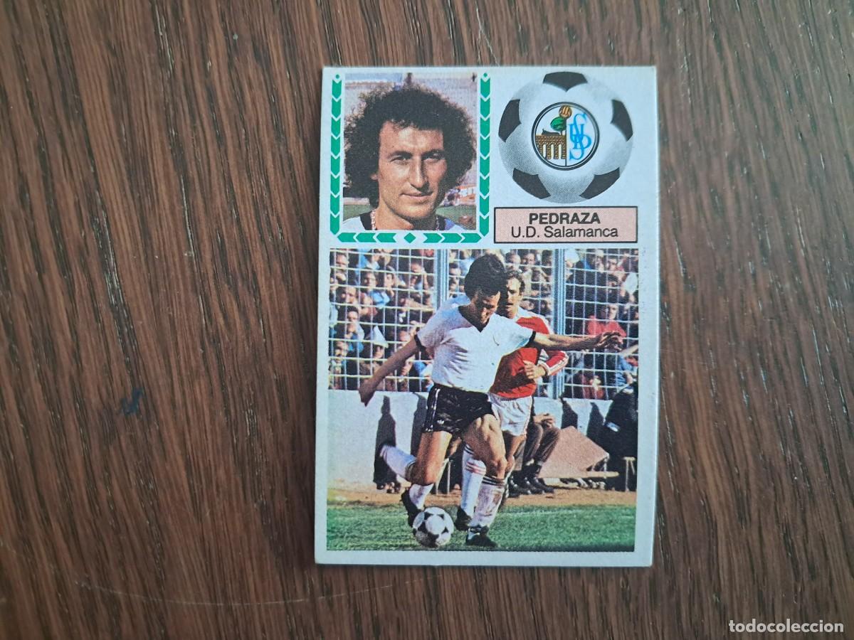 Cromos de f&uacute;tbol: cromo de futbol, edic. Este 83-84, Pedraza, U.D. Salamanca. sin pegar.