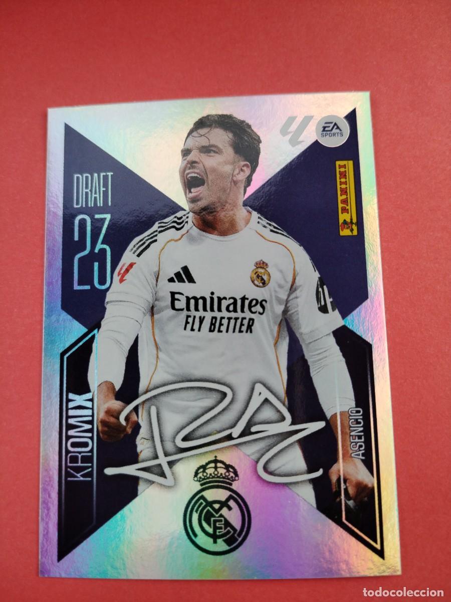 Cromos de f&uacute;tbol: ESTE 2026 2027 DRAFT 23 KROMIX N 1 ASENCIO