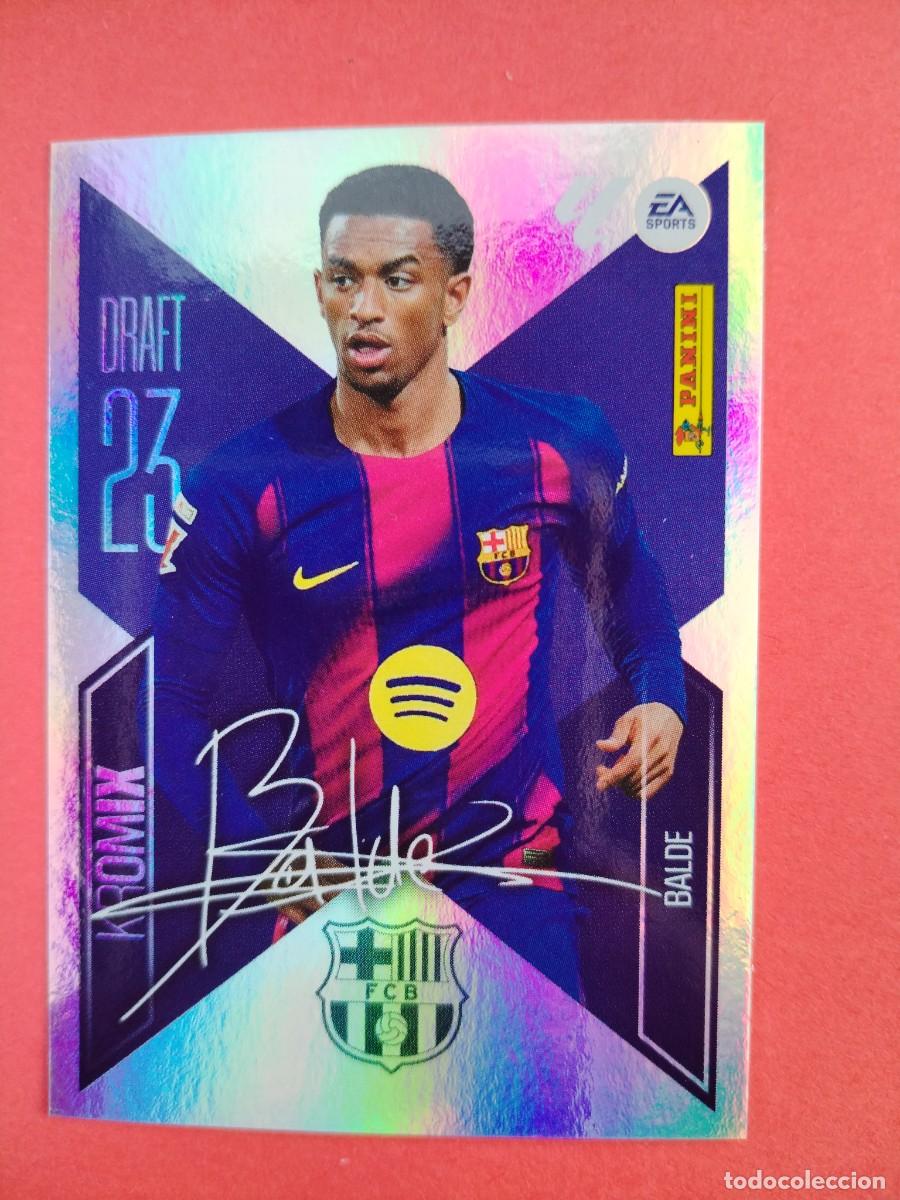 Cromos de f&uacute;tbol: ESTE 2026 2027 DRAFT 23 KROMIX N 2 BALDE