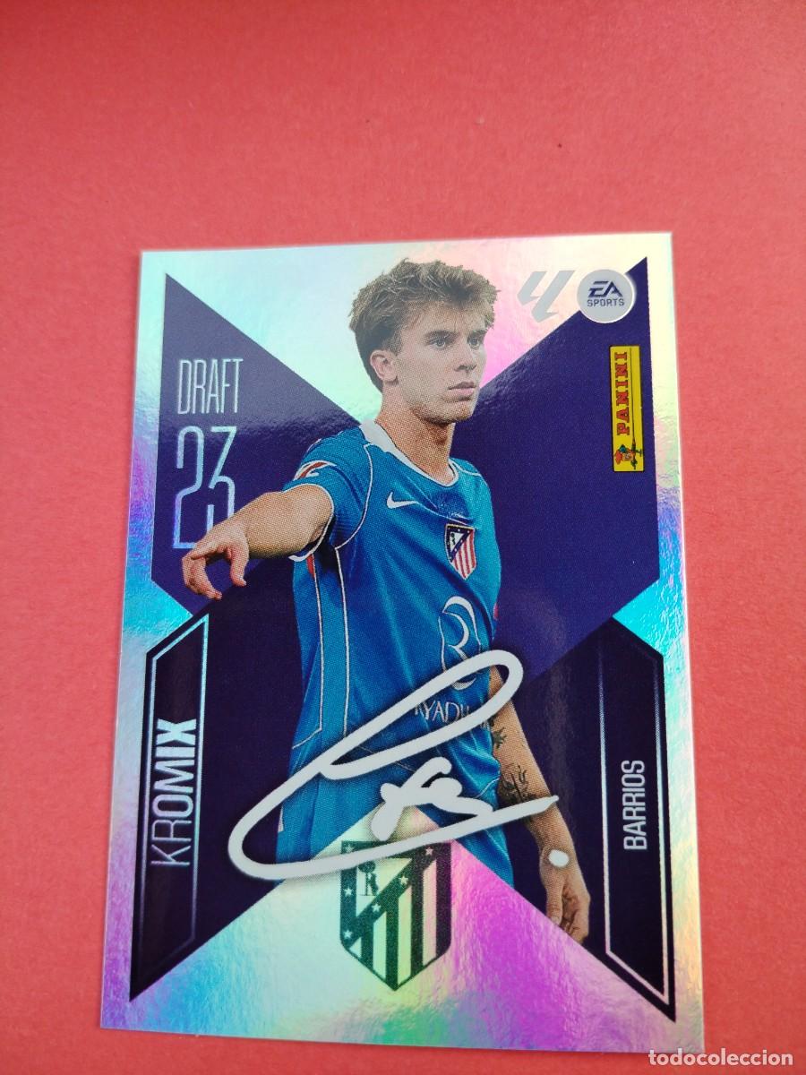 Cromos de f&uacute;tbol: ESTE 2026 2027 DRAFT 23 KROMIX N 3 BARRIOS
