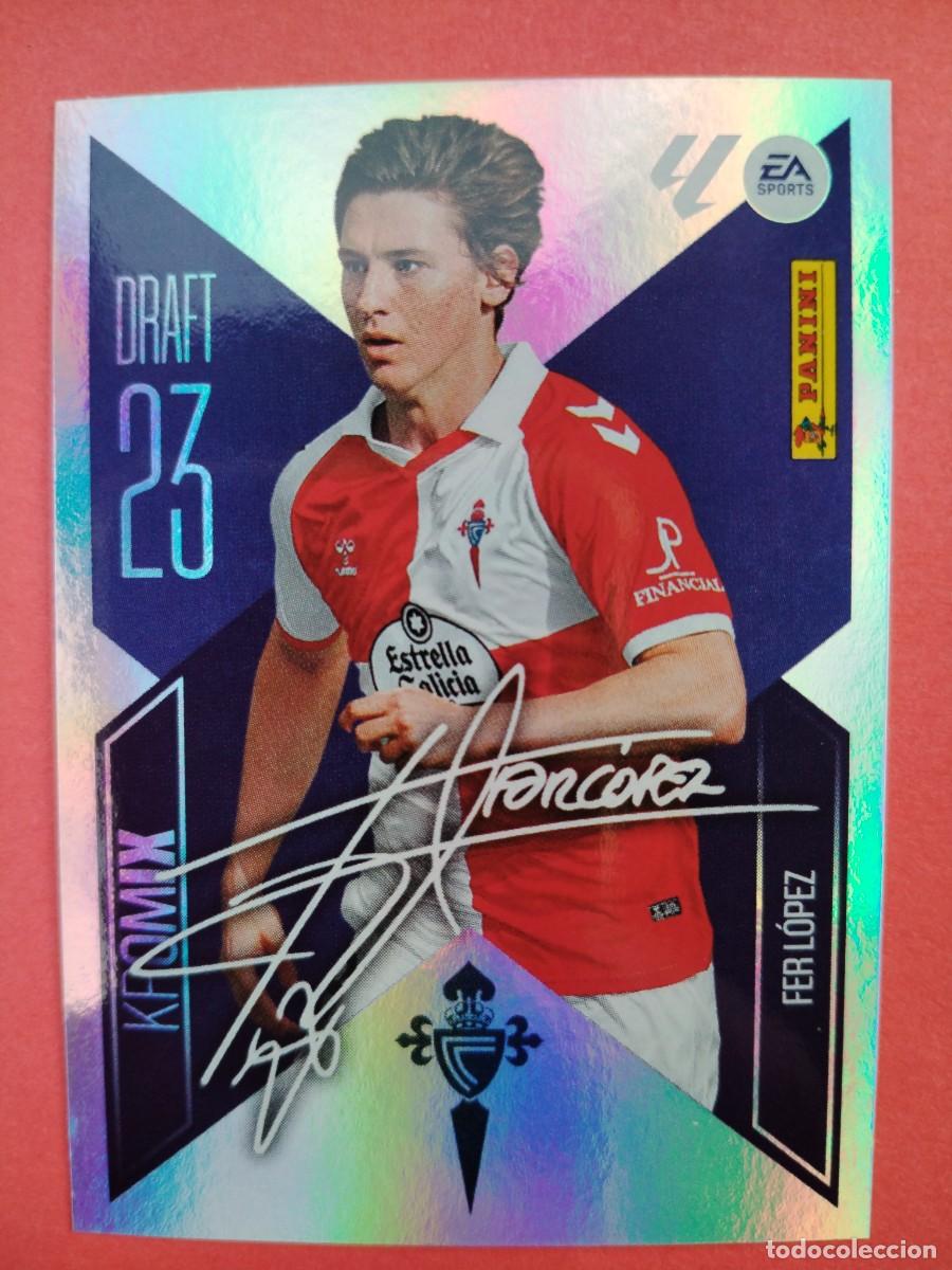 Cromos de f&uacute;tbol: ESTE 2026 2027 DRAFT 23 KROMIX N 7 FER LOPEZ