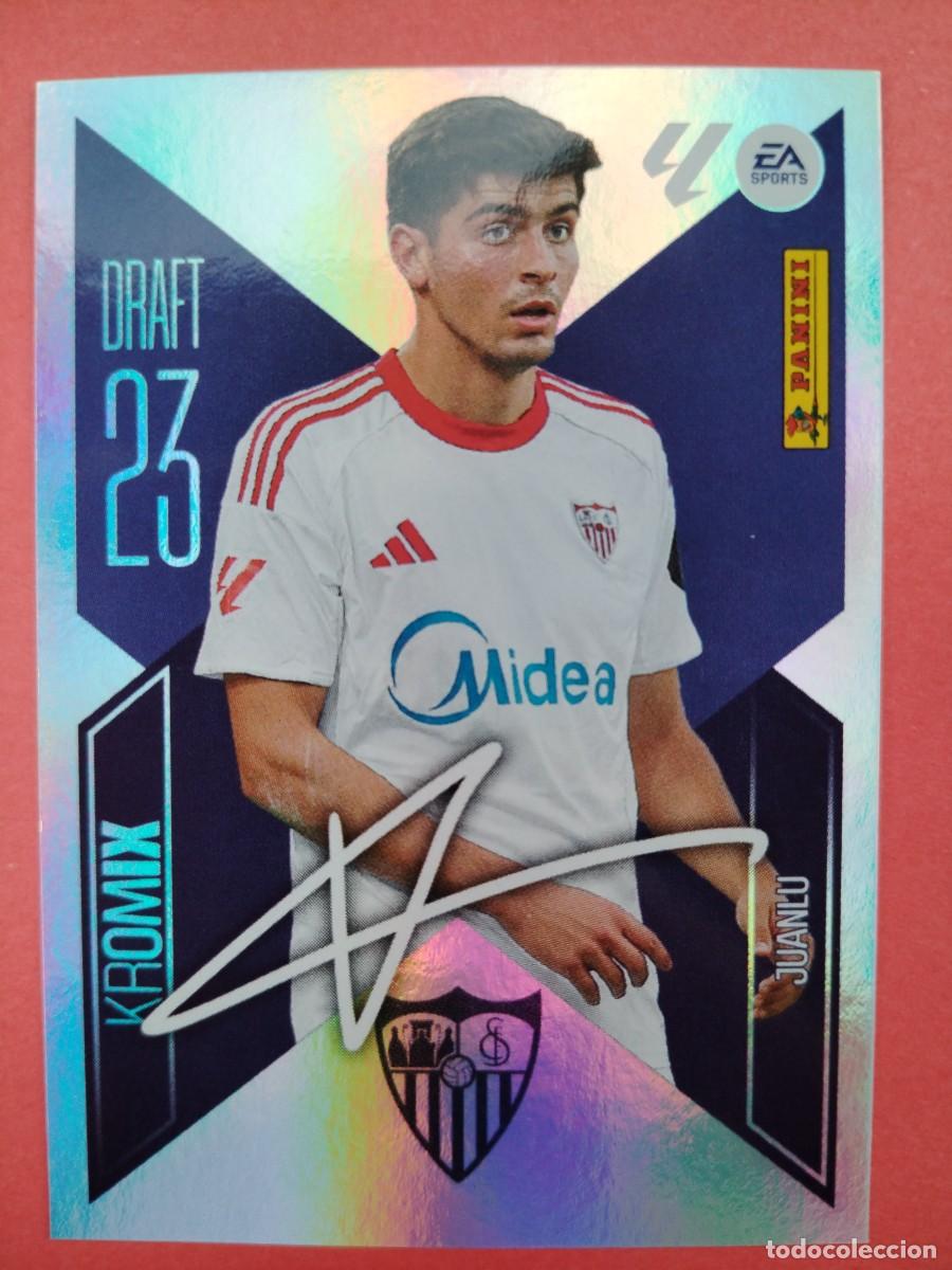 Cromos de f&uacute;tbol: ESTE 2026 2027 DRAFT 23 KROMIX N 14 JUANLU