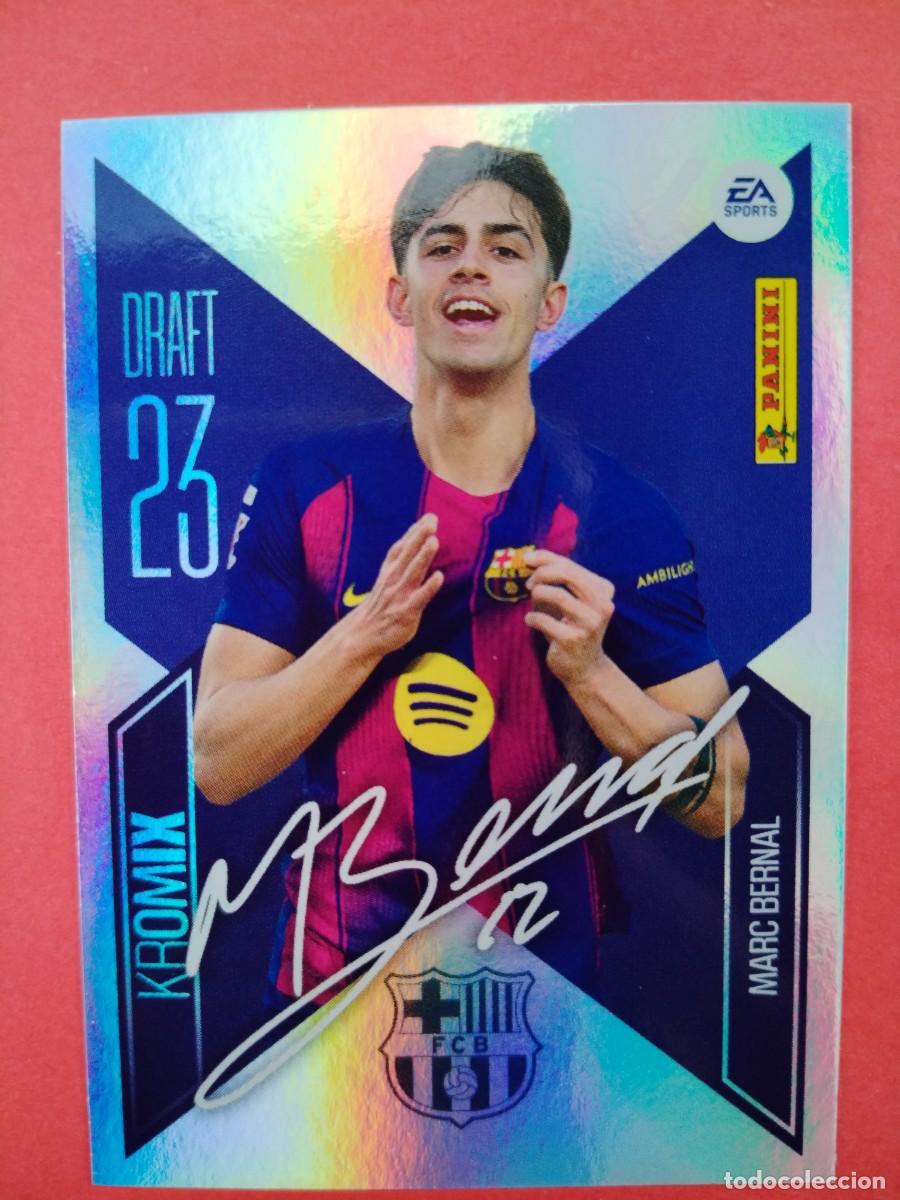 Cromos de f&uacute;tbol: ESTE 2026 2027 DRAFT 23 KROMIX N 15 MARC BERNAL