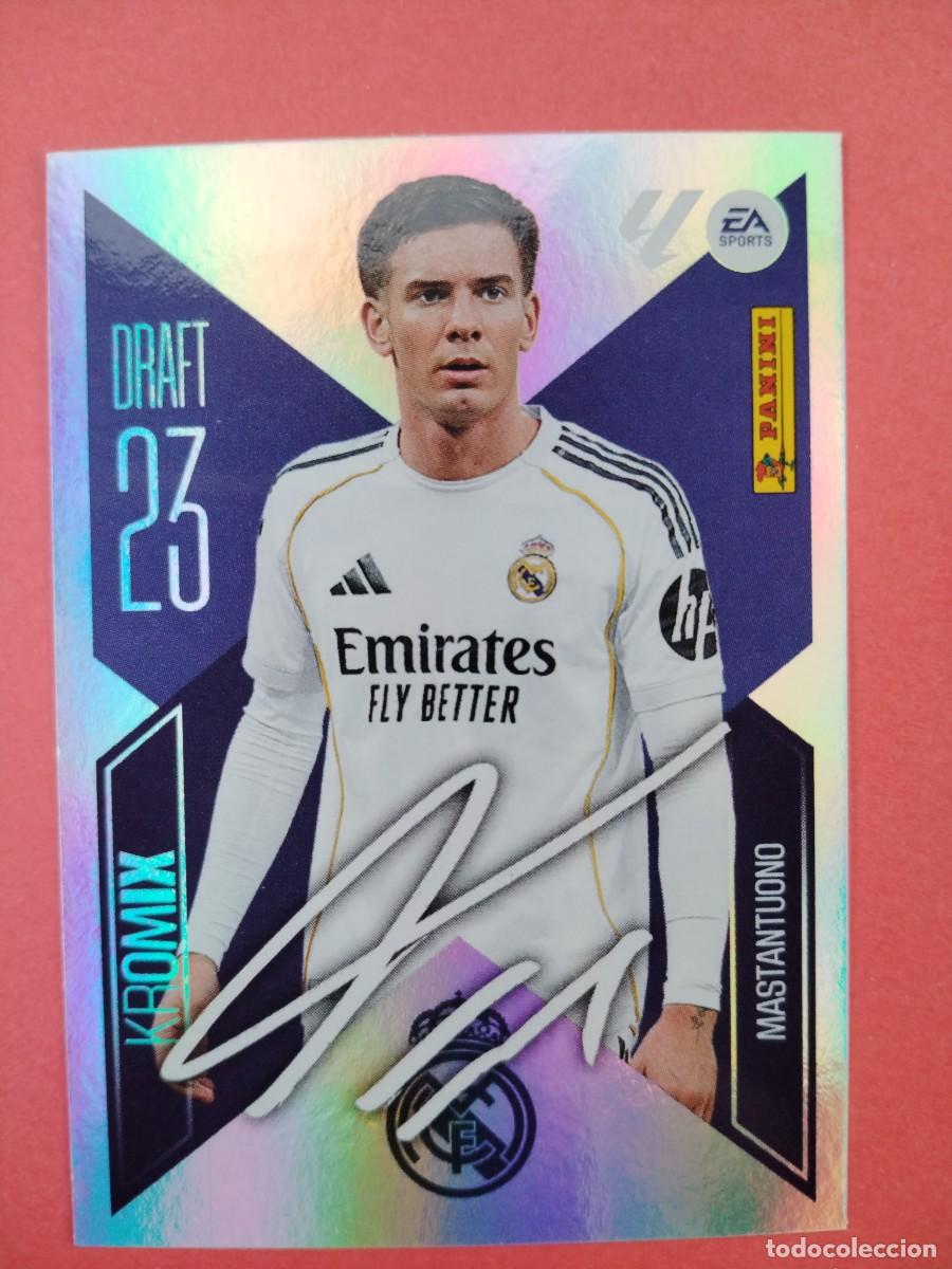 Cromos de f&uacute;tbol: ESTE 2026 2027 DRAFT 23 KROMIX N 16 MASTANTUONO