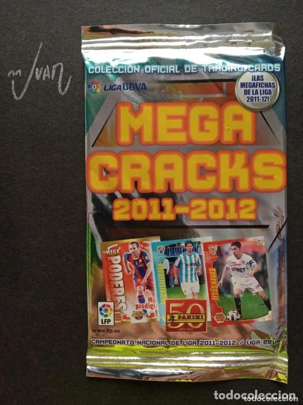 Cromos de f&uacute;tbol: SOBRE SIN ABRIR MEGACRACKS ⚽ PANINI &reg; 2011 2012 MGK 11 12 MEGA CRACKS MESSI BARCELONA ? REAL MADRID