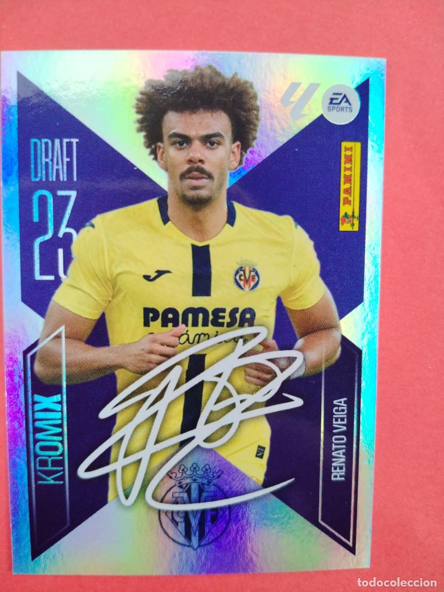 Cromos de f&uacute;tbol: ESTE 2026 2027 DRAFT 23 KROMIX N 20 RENATO VEIGA