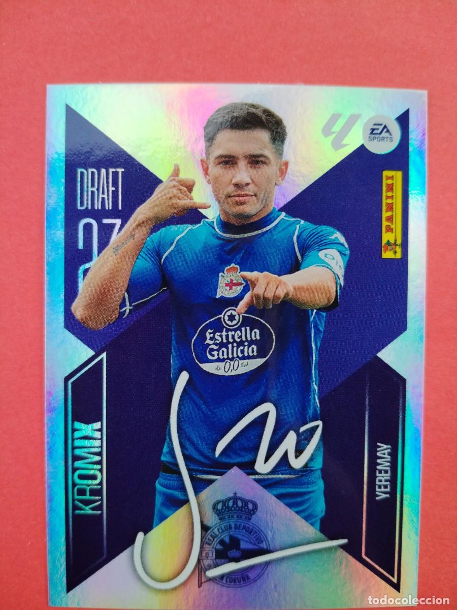 Cromos de f&uacute;tbol: ESTE 2026 2027 DRAFT 23 KROMIX N 23 YEREMAY