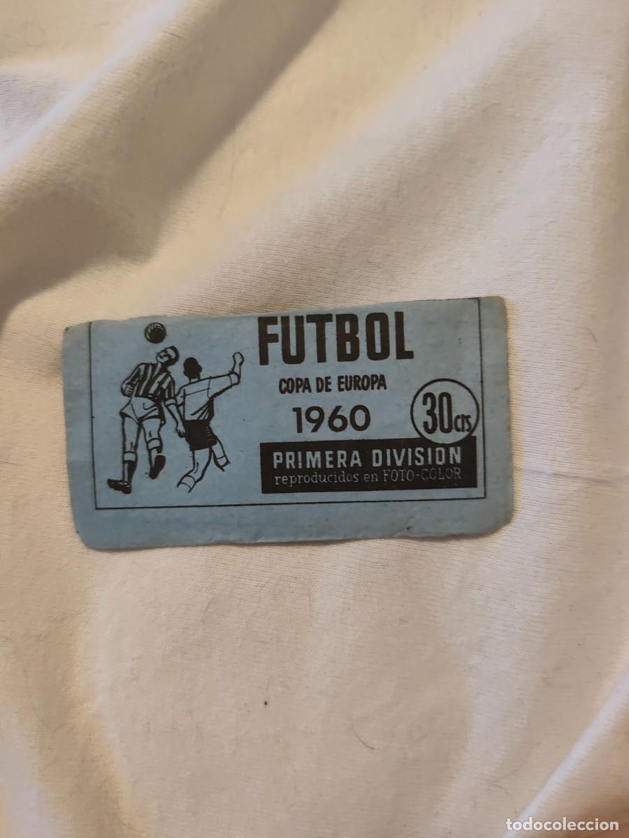 Football Stickers: Futbol. Copa de Europa 1960 Ruiz Romero. Sin abrir. Cerrado
