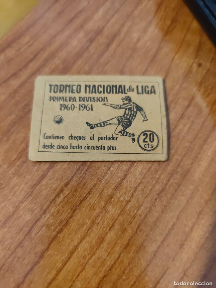 Cromos de f&uacute;tbol: Torneo Nacional de Liga 1960 1961 Triunfo. Sin abrir. Cerrado