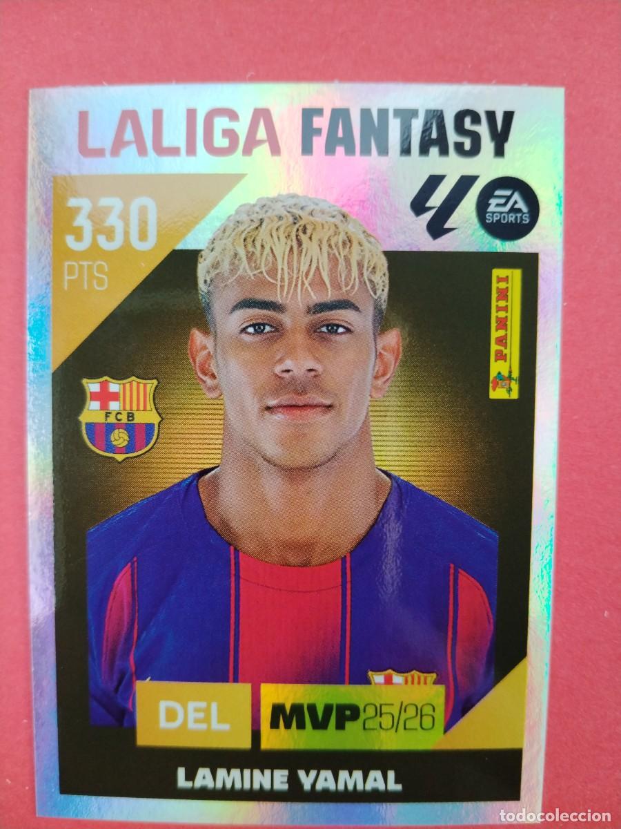 Cromos de f&uacute;tbol: ESTE 2026 2027 FANTASY N 5 LAMINE YAMAL