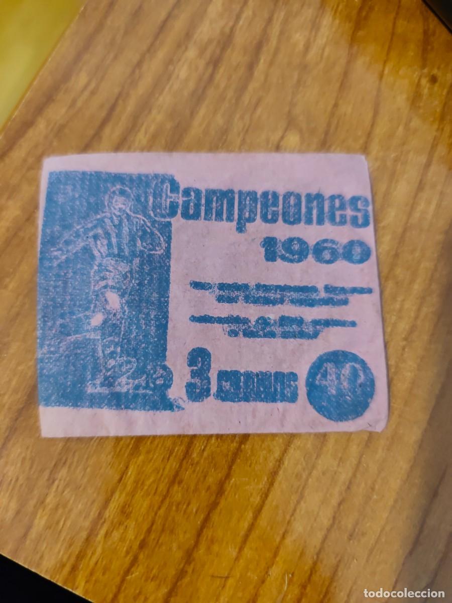 Cromos de f&uacute;tbol: Campeones 1960 Triunfo. Sin abrir. Cerrado