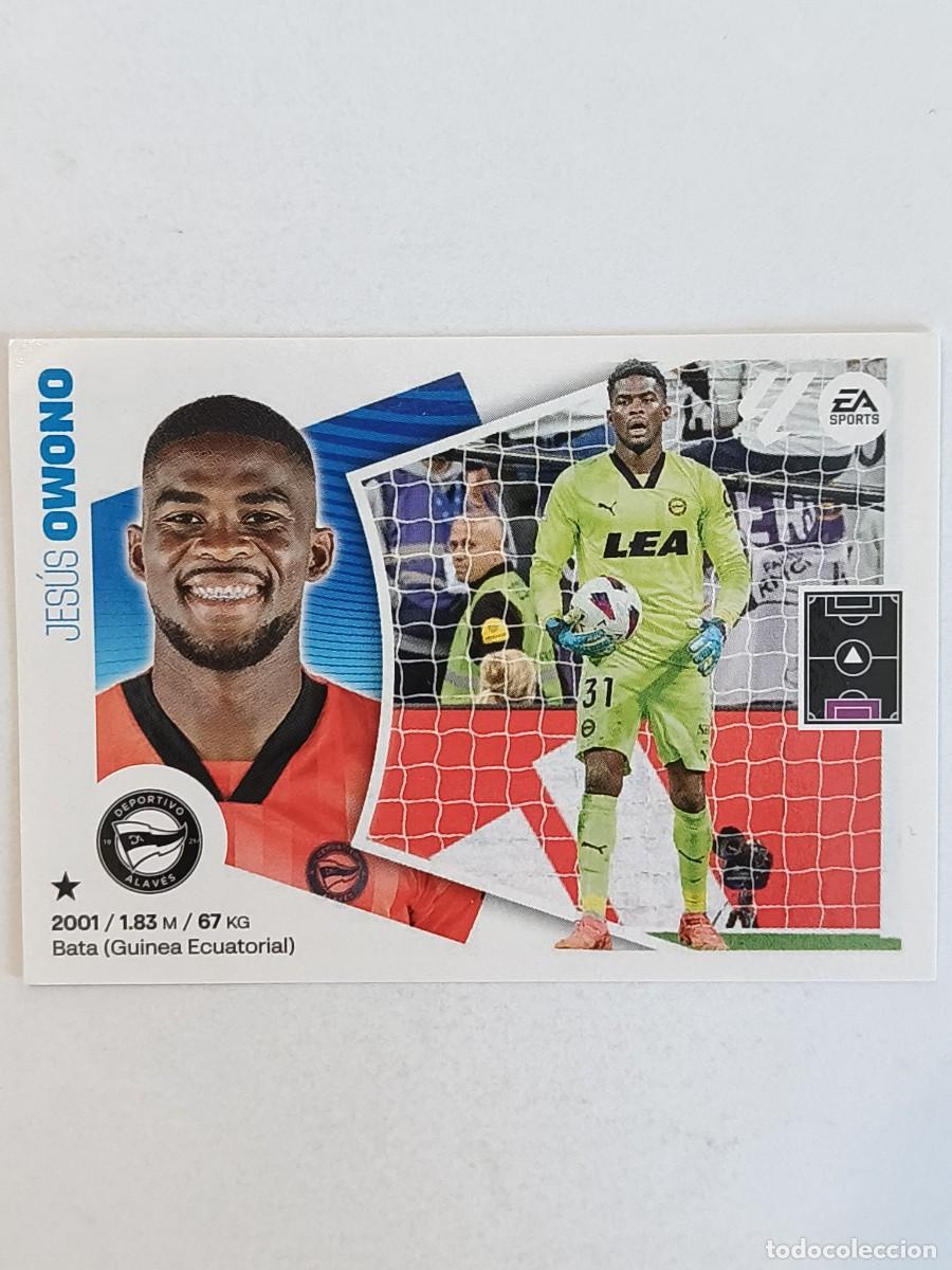 Cromos de f&uacute;tbol: #4 OWONO (DEPORTIVO ALAVES) LIGA 24/25 ESTE