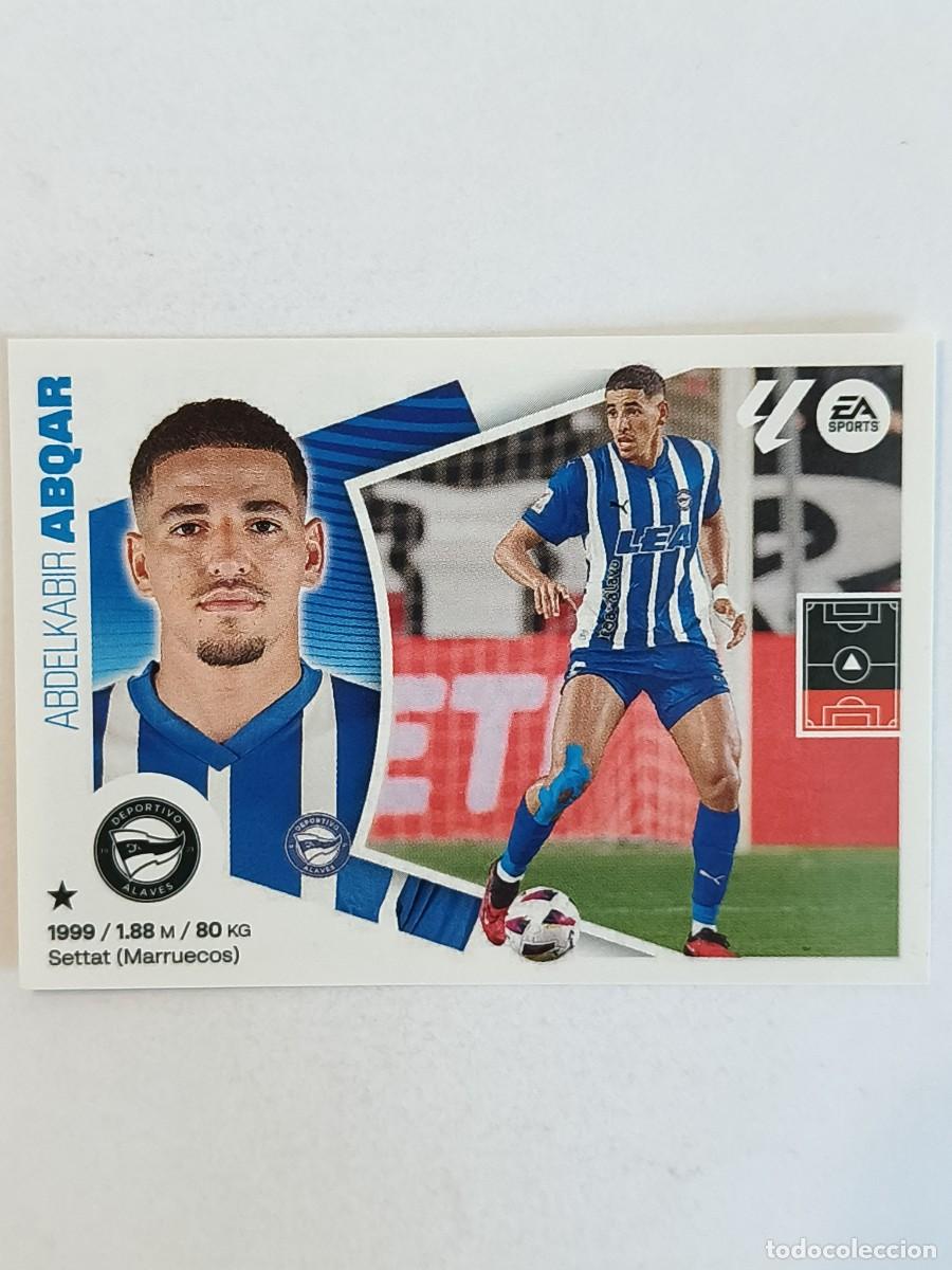Cromos de f&uacute;tbol: #8 ABQAR (DEPORTIVO ALAVES) LIGA 24/25 ESTE