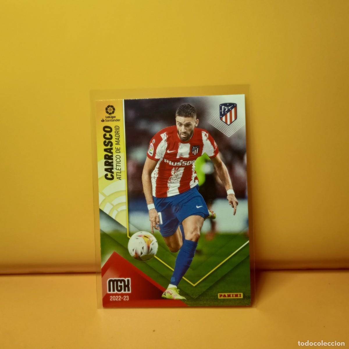 Cromos de f&uacute;tbol: MEGACRACKS 2022 2023 22/23 ATL&Eacute;TICO DE MADRID CARRASCO 58