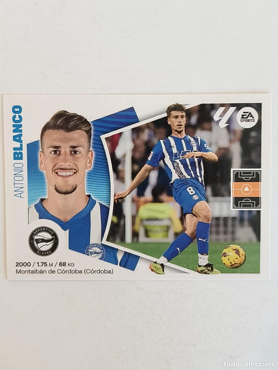 Cromos de f&uacute;tbol: #13 BLANCO (DEPORTIVO ALAVES) LIGA 24/25 ESTE
