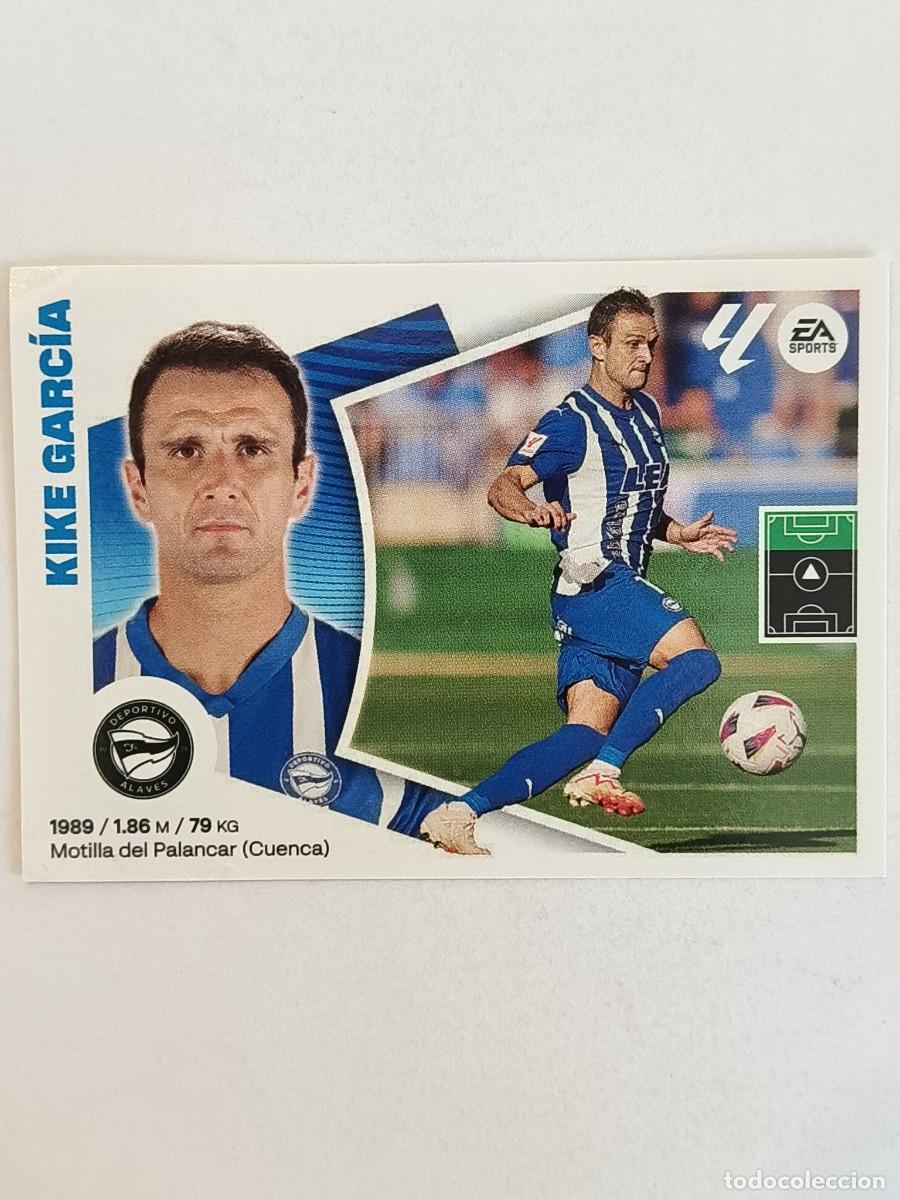 Cromos de f&uacute;tbol: #20 KIKE GARCIA (DEPORTIVO ALAVES) LIGA 24/25 ESTE
