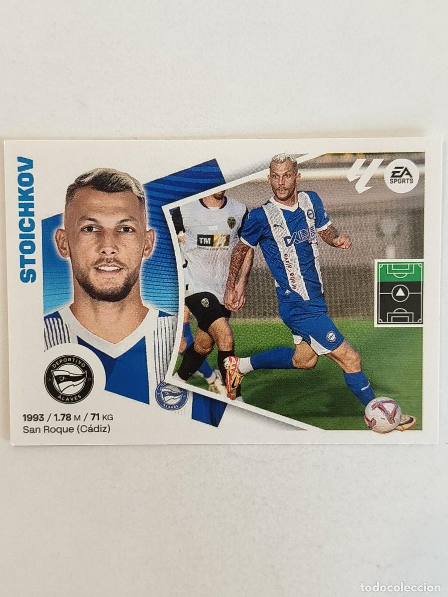 Cromos de f&uacute;tbol: #STOICHKOV ULTIMO FICHAJE 5 (DEPORTIVO ALAVES) LIGA 24/25 ESTE