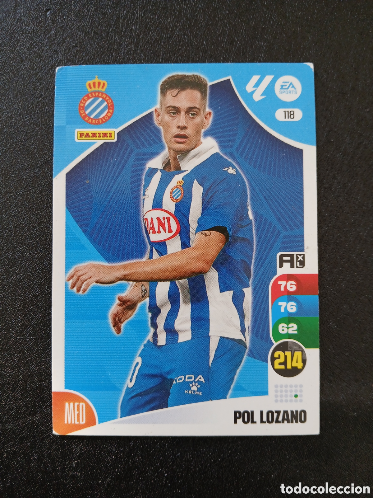 Cromos de f&uacute;tbol: 2024 2025 24 25 CROMO CARTA ADRENALYN ESPANYOL ESPA&Ntilde;OL POL LOZANO 118 EN BUENESTADO