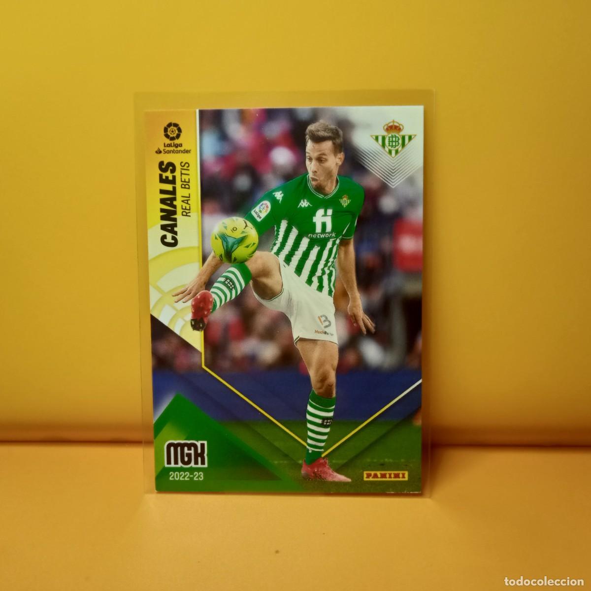 Cromos de f&uacute;tbol: MEGACRACKS 2022 2023 22/23 REAL BETIS CANALES 94