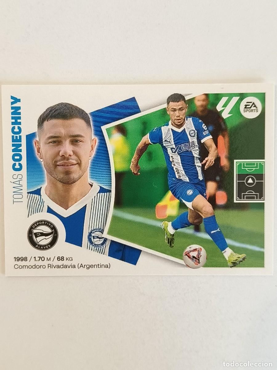 Cromos de f&uacute;tbol: #18 BIS CONECHNY COLOCA (DEPORTIVO ALAVES) LIGA 24/25 ESTE