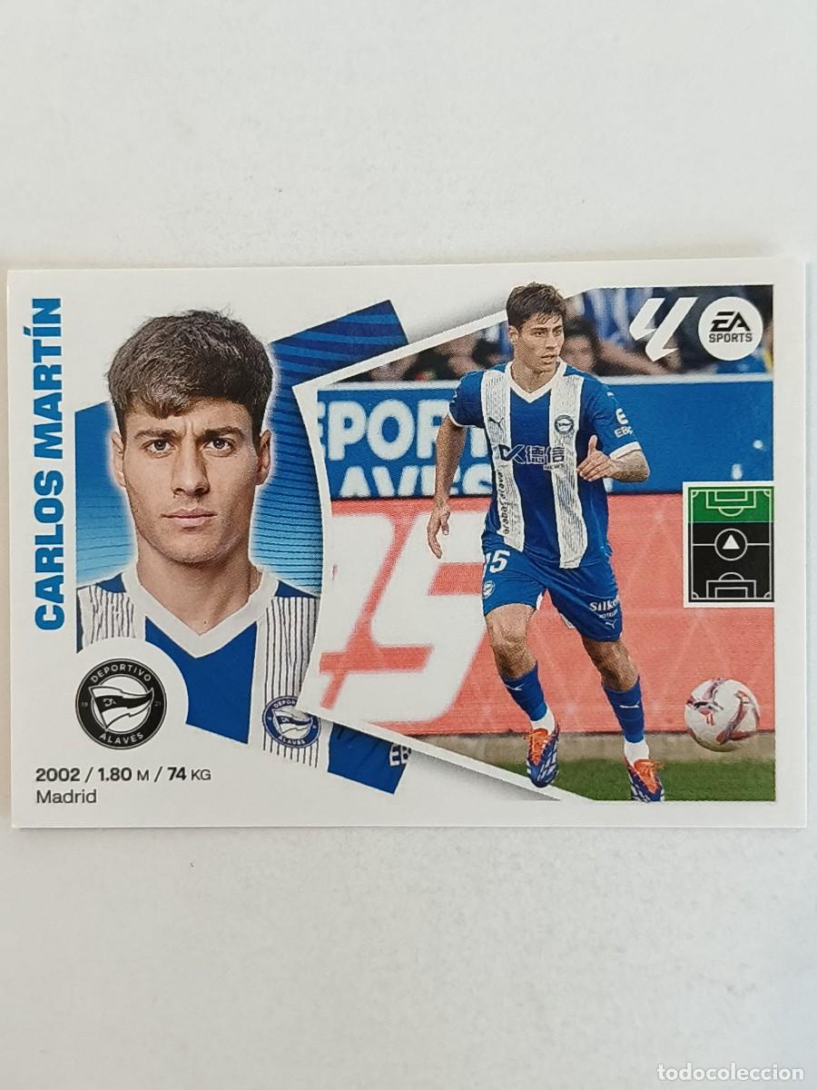 Cromos de f&uacute;tbol: #16BIS CARLOS MARTIN COLOCA (DEPORTIVO ALAVES) LIGA 24/25 ESTE