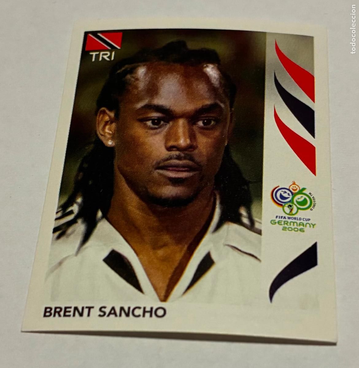 Cromos de f&uacute;tbol: CROMO FUTBOL MUNDIAL ALEMANIA 2006, PANINI, BRENT SANCHO, Numero 138, Trinidad y tobago