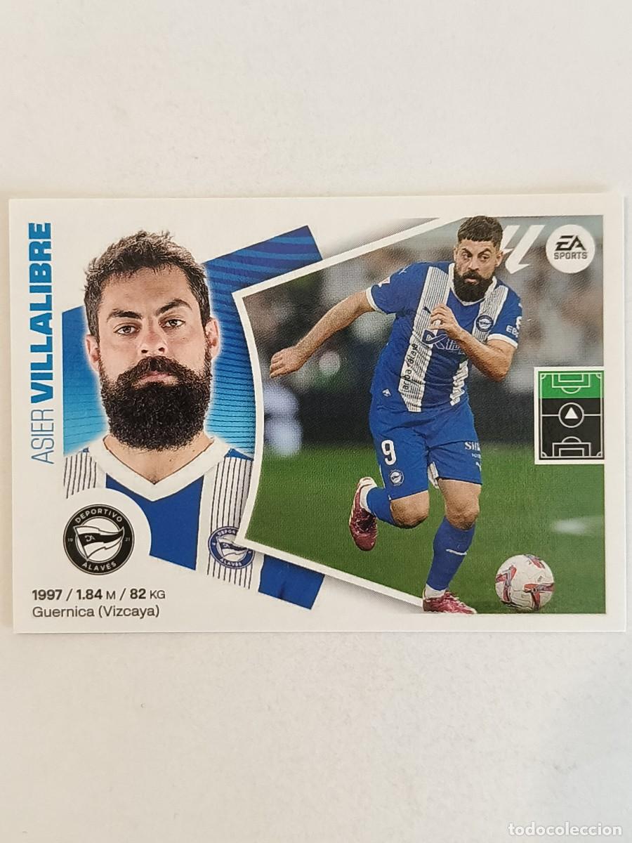 Cromos de f&uacute;tbol: #19BIS VILLALIBRE COLOCA (DEPORTIVO ALAVES) LIGA 24/25 ESTE