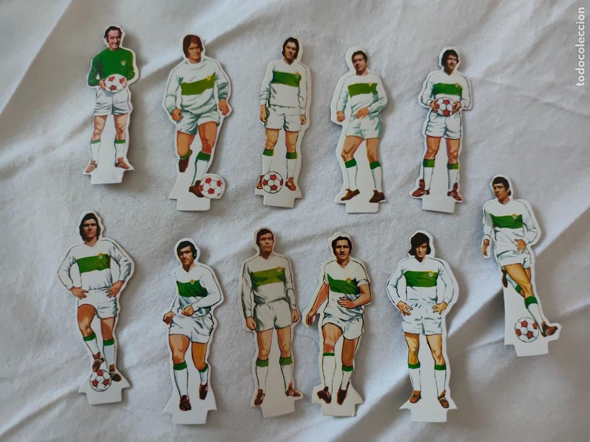 Cromos de f&uacute;tbol: 11 cromos Campeones ediciones Anceo 1973 1974 73 74. Elche Troquelados