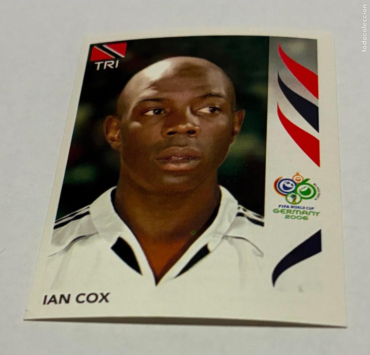 Football Stickers: CROMO FUTBOL MUNDIAL ALEMANIA 2006, PANINI, IAN COX, Numero 136, Trinidad y Tobago