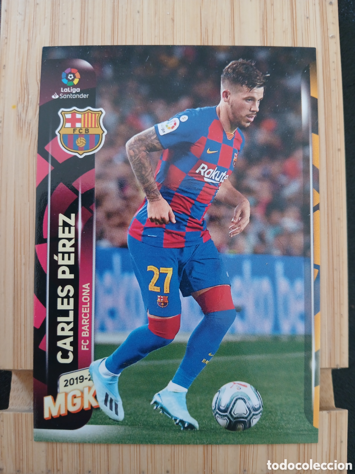 Cromos de f&uacute;tbol: 2019 2020 19 20 CROMO CARTA MEGACRACKS BARCELONA BAR&Ccedil;A CARLES PEREZ 69 BIS EN BUEN ESTADO