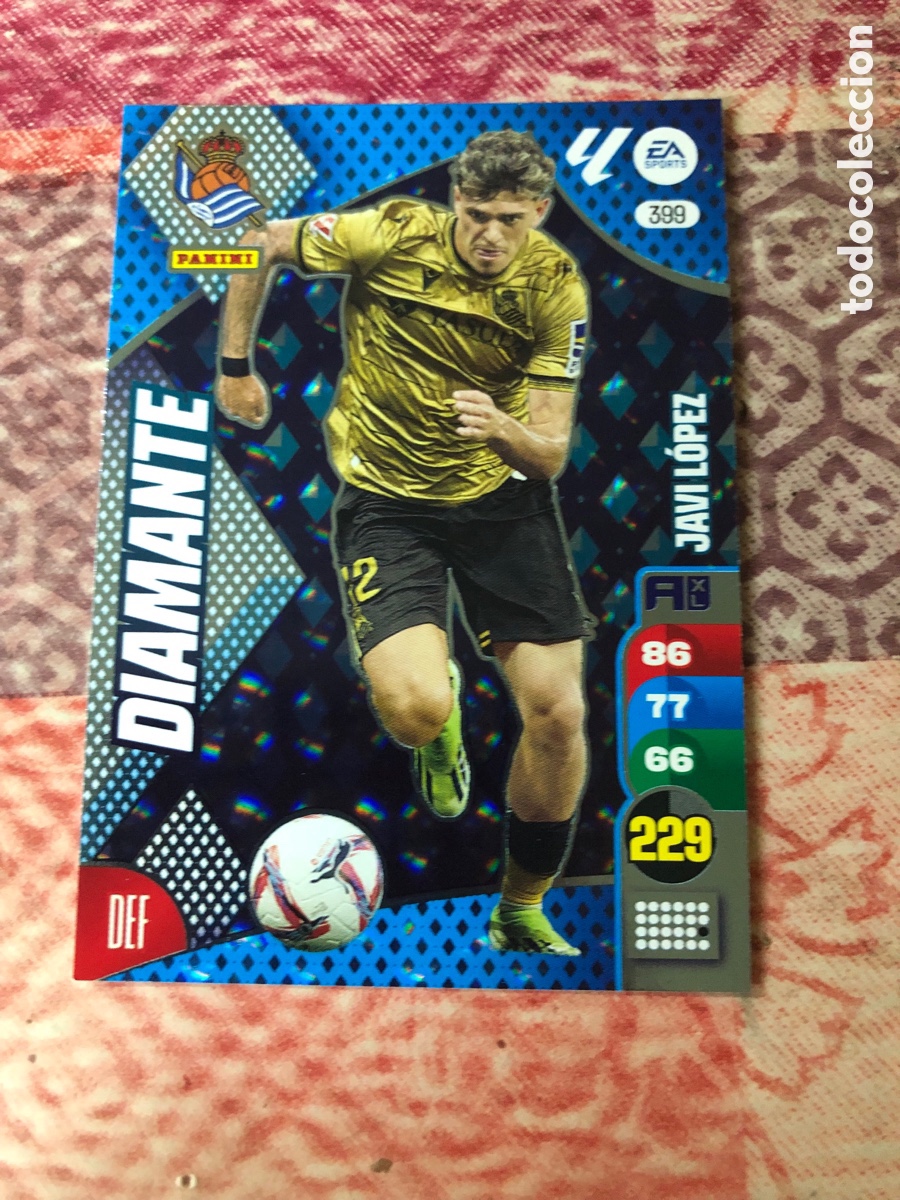 Cromos de f&uacute;tbol: JAVI LOPEZ DIAMANTE 399 ADRENALYN XL 2024 2025 24 25
