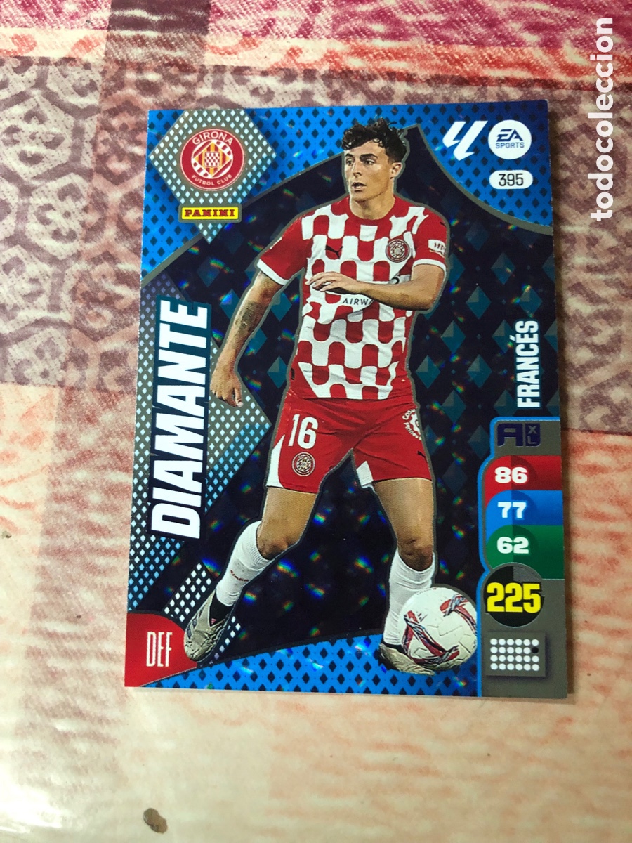 Cromos de f&uacute;tbol: Adrenalyn 2024 2025 24 25 panini Franc&eacute;s diamante n&deg; 395 Girona