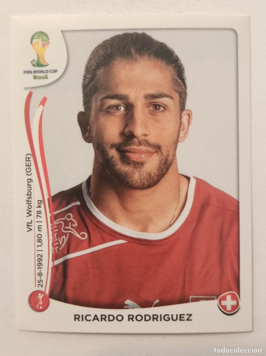 Football Stickers: #340 RODRIGUEZ (SUIZA) MUNDIAL BRASIL 2014 PANINI