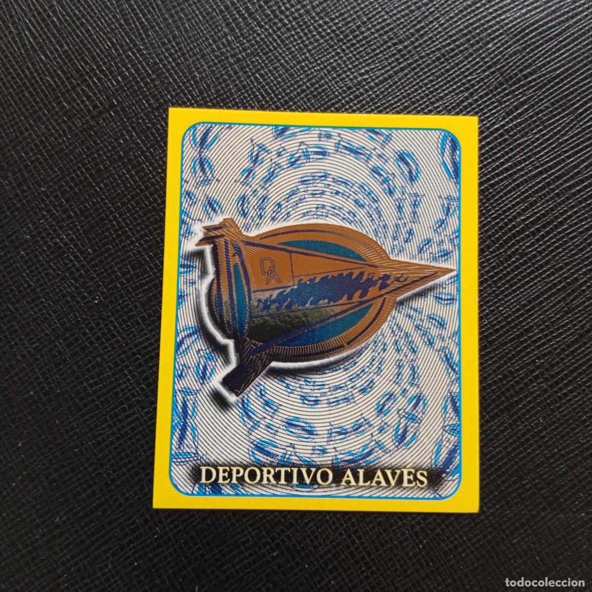 Cromos de f&uacute;tbol: 2 ESCUDO ALAVES CAMPEONATO PANINI 1998 1999 FUTBOL 98 99 - SIN PEGAR - A216 PG1