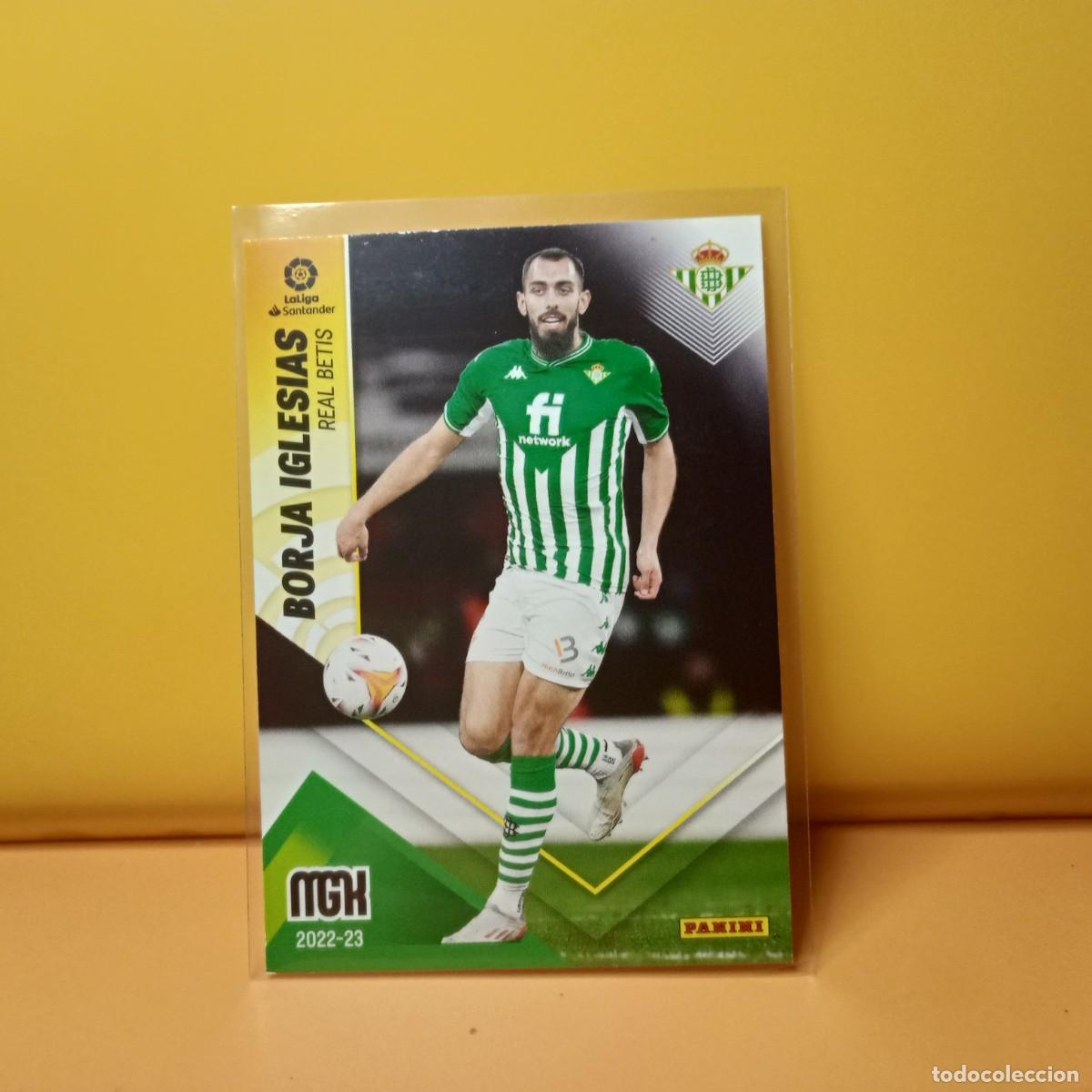 Cromos de f&uacute;tbol: MEGACRACKS 2022 2023 22/23 REAL BETIS BORJA IGLESIAS 97