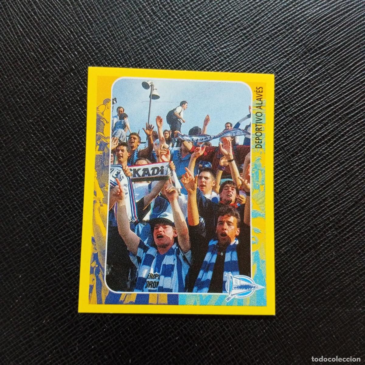 Cromos de f&uacute;tbol: 6 AFICION ALAVES CAMPEONATO PANINI 1998 1999 FUTBOL 98 99 - SIN PEGAR - A216 PG1
