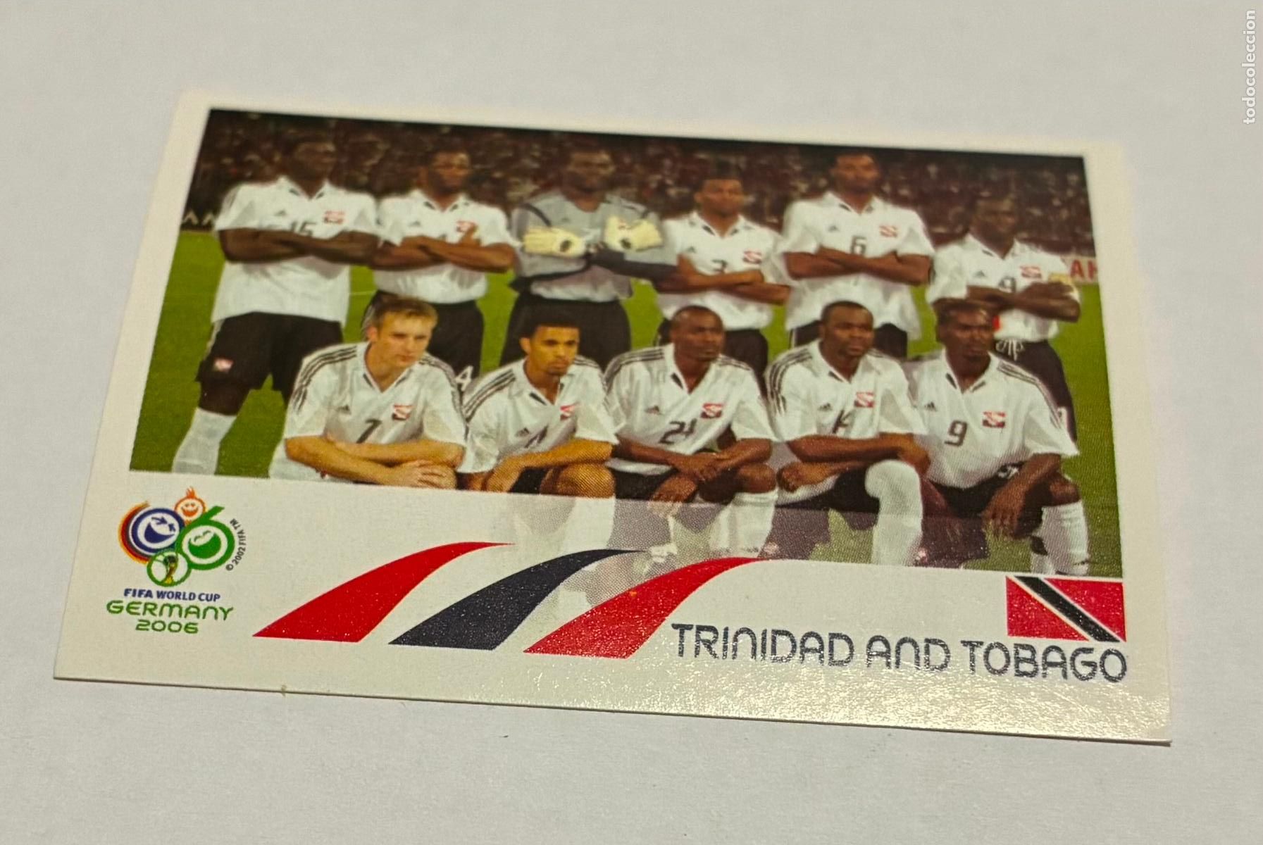 Cromos de f&uacute;tbol: CROMO FUTBOL MUNDIAL ALEMANIA 2006, PANINI, ALINEACION TRINIDAD Y TOBAGO, Numero 131