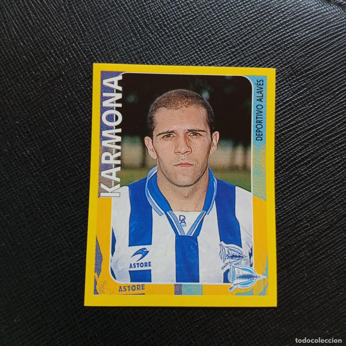 Cromos de f&uacute;tbol: 12 KARMONA ALAVES CAMPEONATO PANINI 1998 1999 FUTBOL 98 99 - SIN PEGAR - A216 PG1